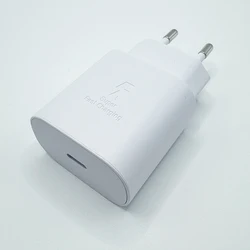 Samsung 25W Super Fast USB - C Wall Charger Adapter - White EU Adapter