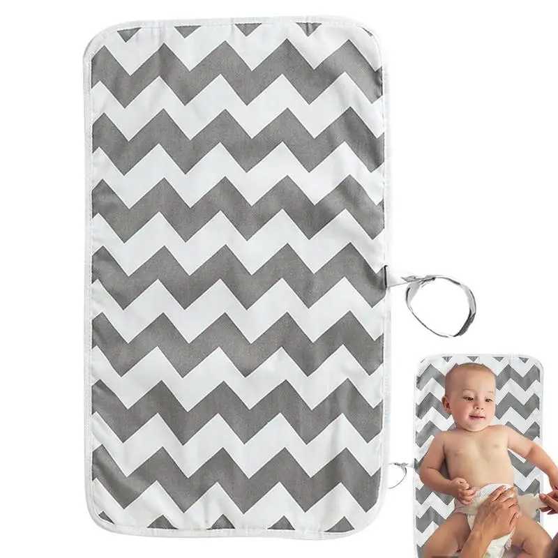 

Baby Changing Mat Foldable Changing Pad Portable For Easy Travel Waterproof Travel Diaper Change Mat For Easy Diaper Changes Bab