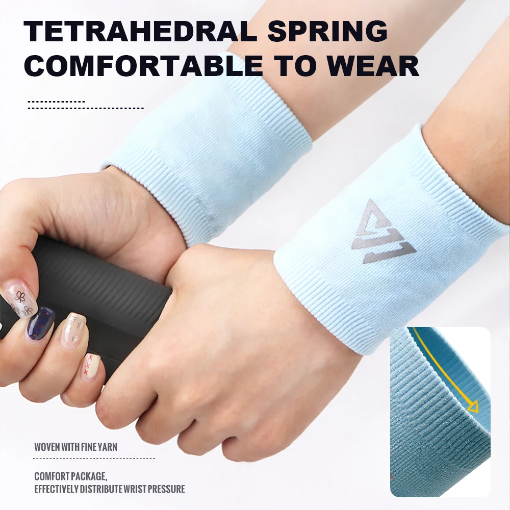 1 pc WRELS Protective Wrist Basketball Fitness Wristband Sport Sweatband Hand Band Wrist Support Tennis Elastic Wristband wrist sweat wristbands