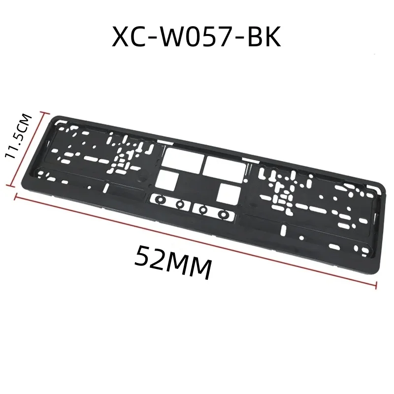 License Plate Frame Black European Size License Plate Frame Holder