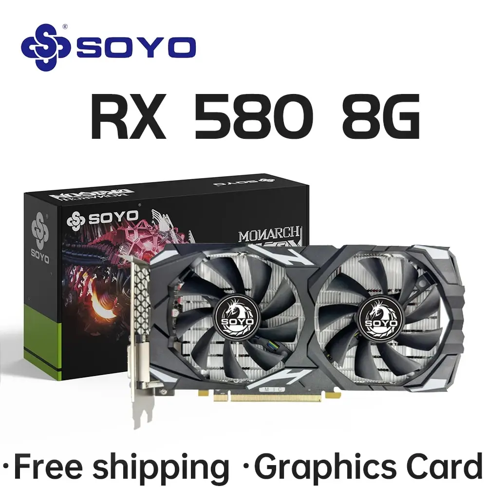 SOYO оригинальные Radeon RX580