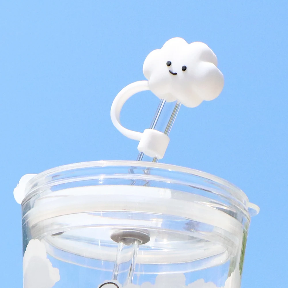 4pcs Cloud Straw Tip Covers Cloud Shape Silicone Straw Tips Dust Cap Splash  Proof Cover Reusable Silicone Topper For 6-8mm Straw - Water Bottle & Cup  Accessories - AliExpress