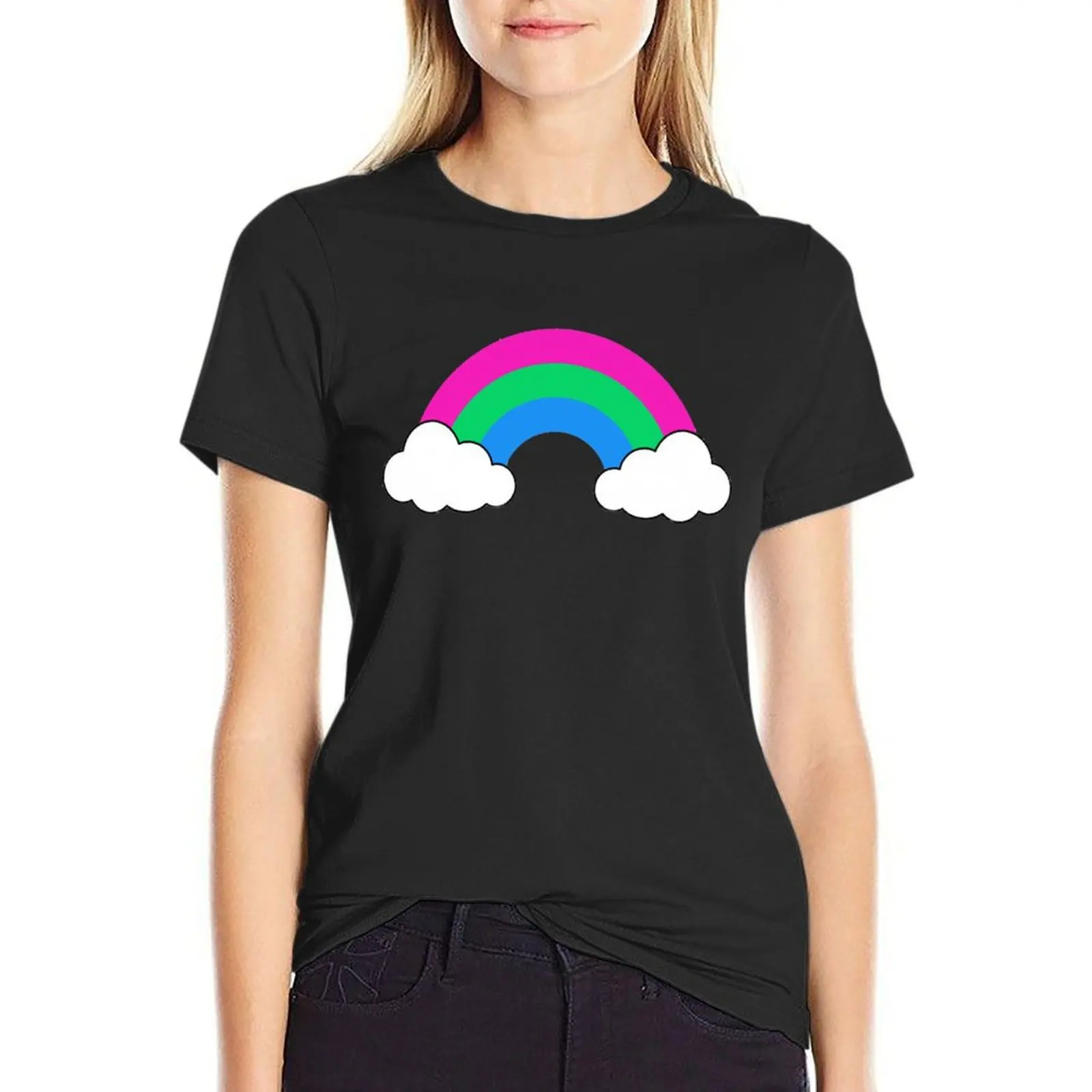 Polysexual Pride T-Shirt funnys anime sports fans cute tops woman t shirt