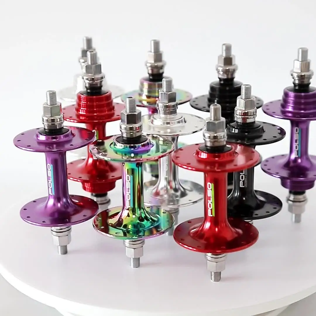 Polo-固定ギア自転車フロントハブ,シングルスピードパーツ,fh001