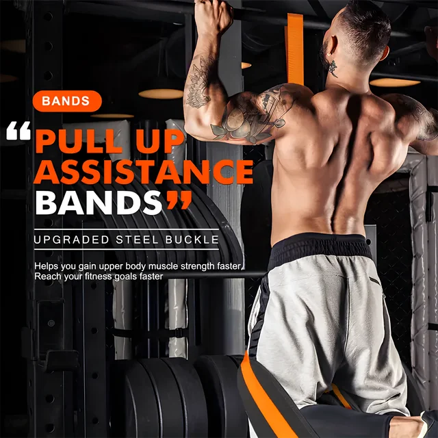 Pull Up Assistance Bands Assisted Pull Up Bands Multi-Function Workout Bands Weight Bands Home Gym Equipment 4