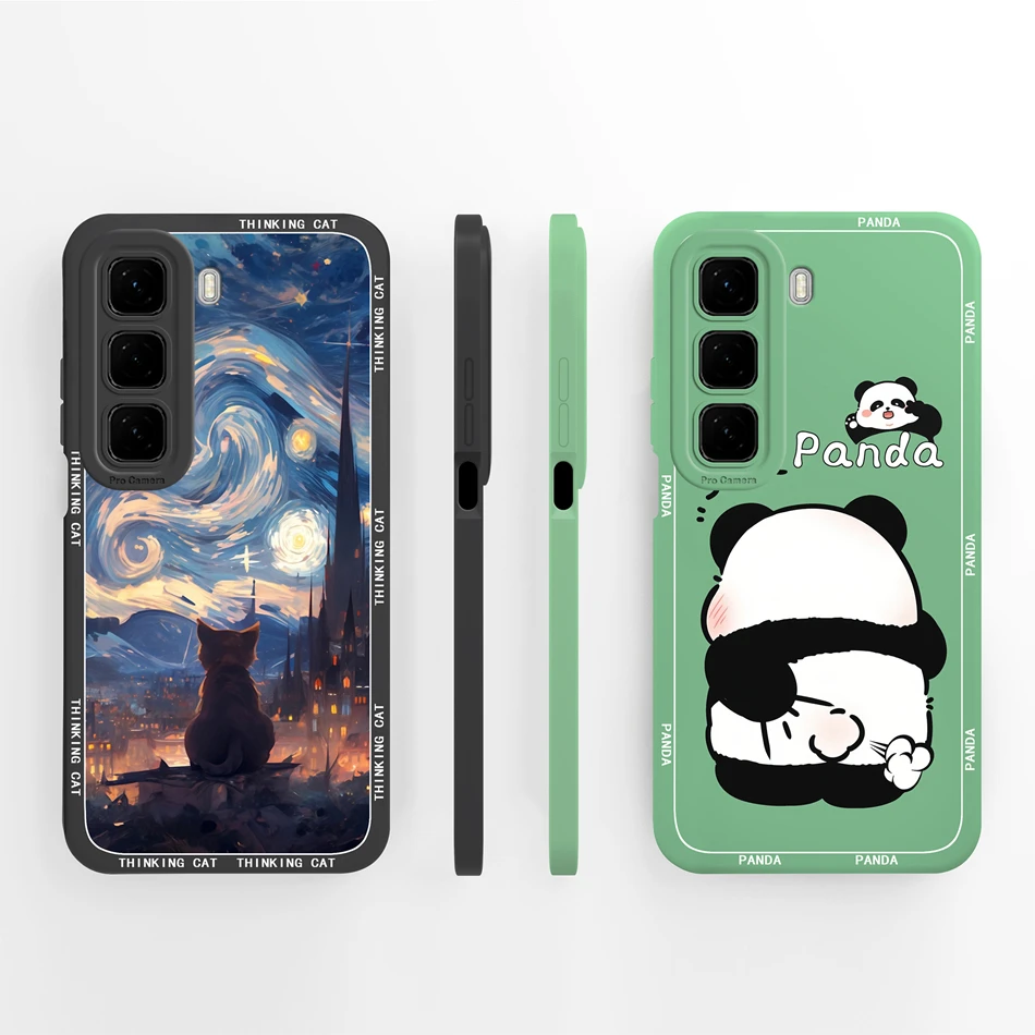 Cool Cat Soft Liquid Silicone Back Cover for Full Coverage Protection