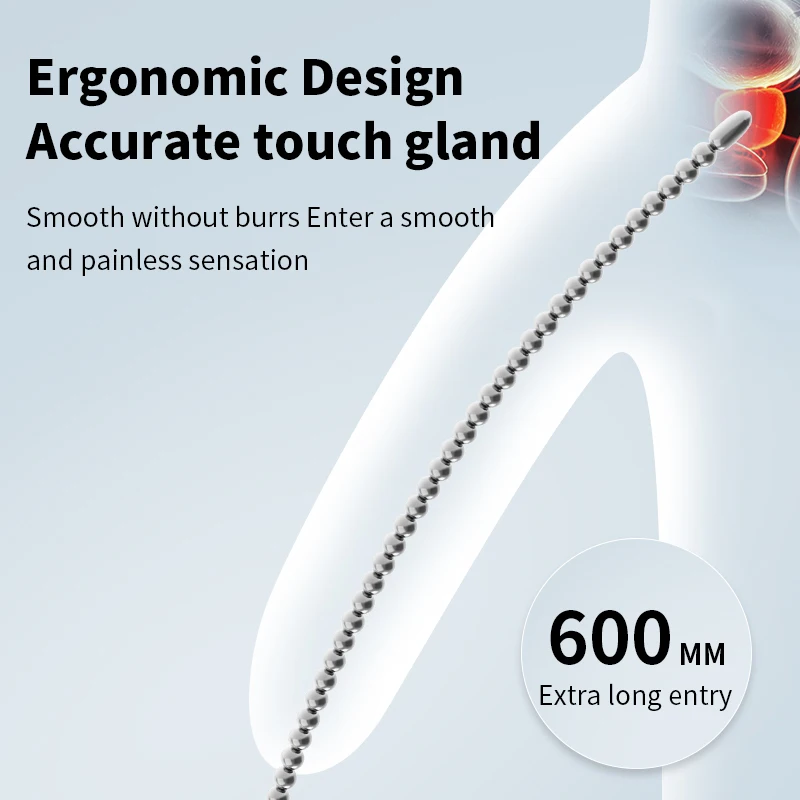 Extra long Urethra Plug Stainless Steel Horse Eye Stick Beads Man Masturbator Urine Blockage Penis Stimulation Sex Toys For Male