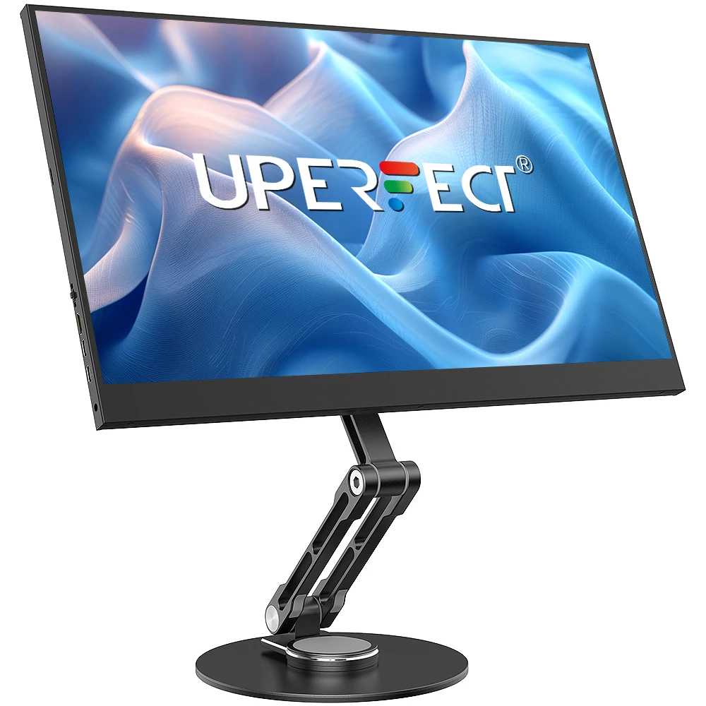 UPERFECT VESA Monitor Desk Mount Single Monitor Stands Freestanding Fits thumbnail 2