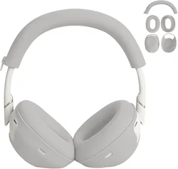 Juego de Fundas de Silicona Resistentes al Sudor 3 en 1 con Almohadillas para Los Oídos y Protector de Diadema
