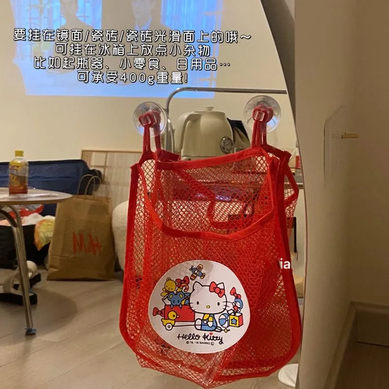 Sanrio Hello Kitty Storage Hanging Bag Sundry Suspension Type Large Capacity Storage Cartoon Anime Periphery Cute Gift for Girls 2