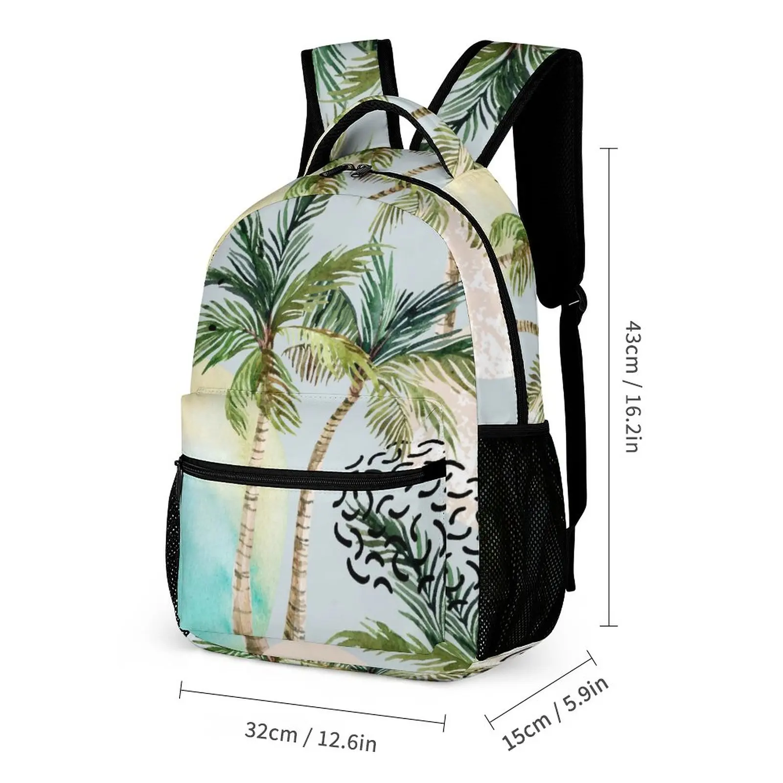 Three-piece Set Children's Backpack in Kindergarten School Bags for Teenager Student Shoulder Schoolbag With Zipper