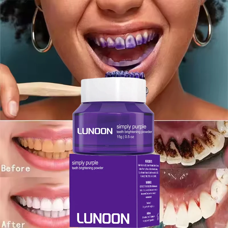 Teeth Whitening Powder Remove Plaque Stains Oral Hygiene Bleaching Dental Tools Tooth Care