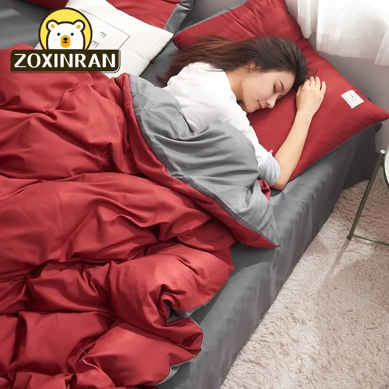 

Королевский Комплект постельного белья для спальни, Комплект постельного белья 135 × 200, Комплект постельного белья, пододеяльник, наборы одеял, Комплект постельного белья