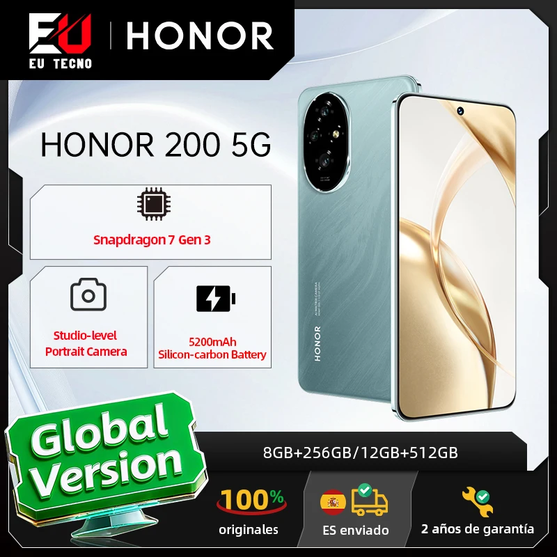 Globalna wersja telefona HONOR 200 5G z EU za $237.73 / ~880zł