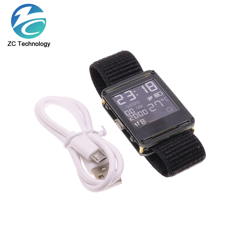 ESP32 Ʈ ġ ESP32 E-Watch WIFI  α׷  ð E-Paper ð ( ҽ ϵ  Ʈ )
