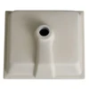 1pc 14 Inch Small Rectangle White Undermount Bathroom Sink, 13.78 x 12-inches Vanity Under Counter Lavatory Porcelain Ceramic Ba 5