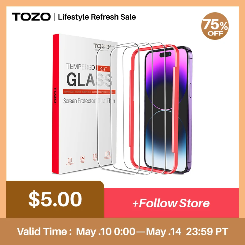 Pellicola In Vetro Temperato Per IPhone 13/13 Pro/iPhone 14 - Foto 4