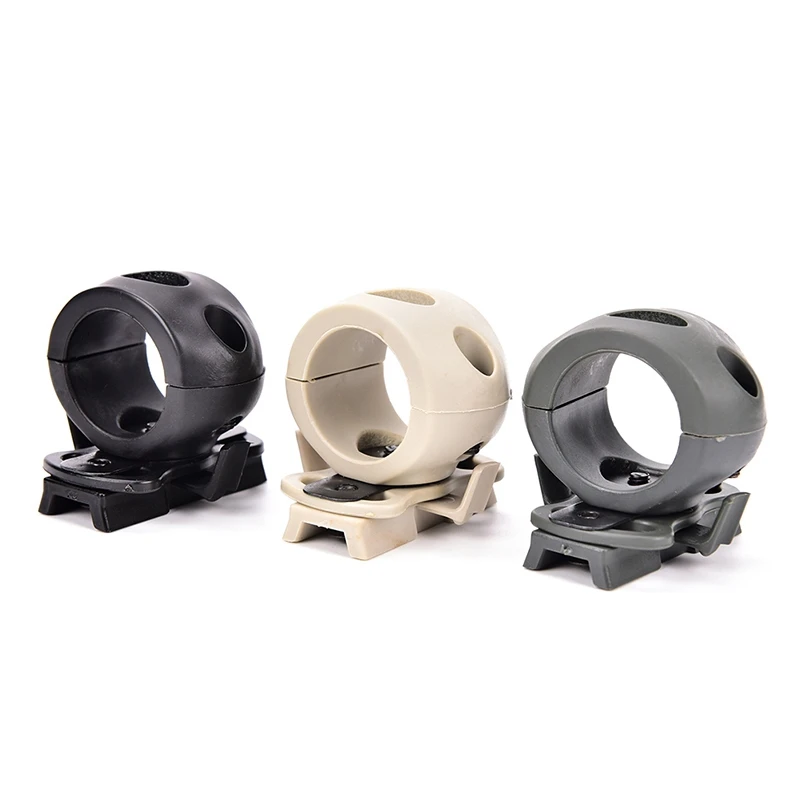 Head Mounted Flashlight Quick Release Flashlight Clamp Holder Mount For Fast Helmet Universal (FAST, MICH, IBH, Etc. With Rail Helmet) 2.5Cm Diameter bicycle flashlight holder,weapon flashlight accessories,head mounted flashlight