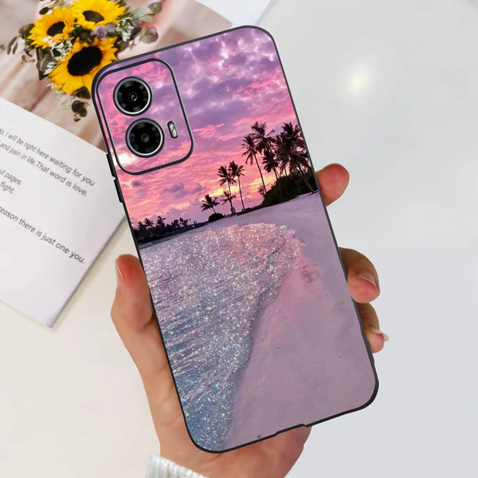 Cute Love Pattern Soft Silicone Phone Case - Stylish & Durable Back Cover