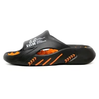 2025New été hommes Massage pantoufles côtés intérieur extérieur sandales plage chaussures décontractées semelle souple diapositives hommes sandales 2