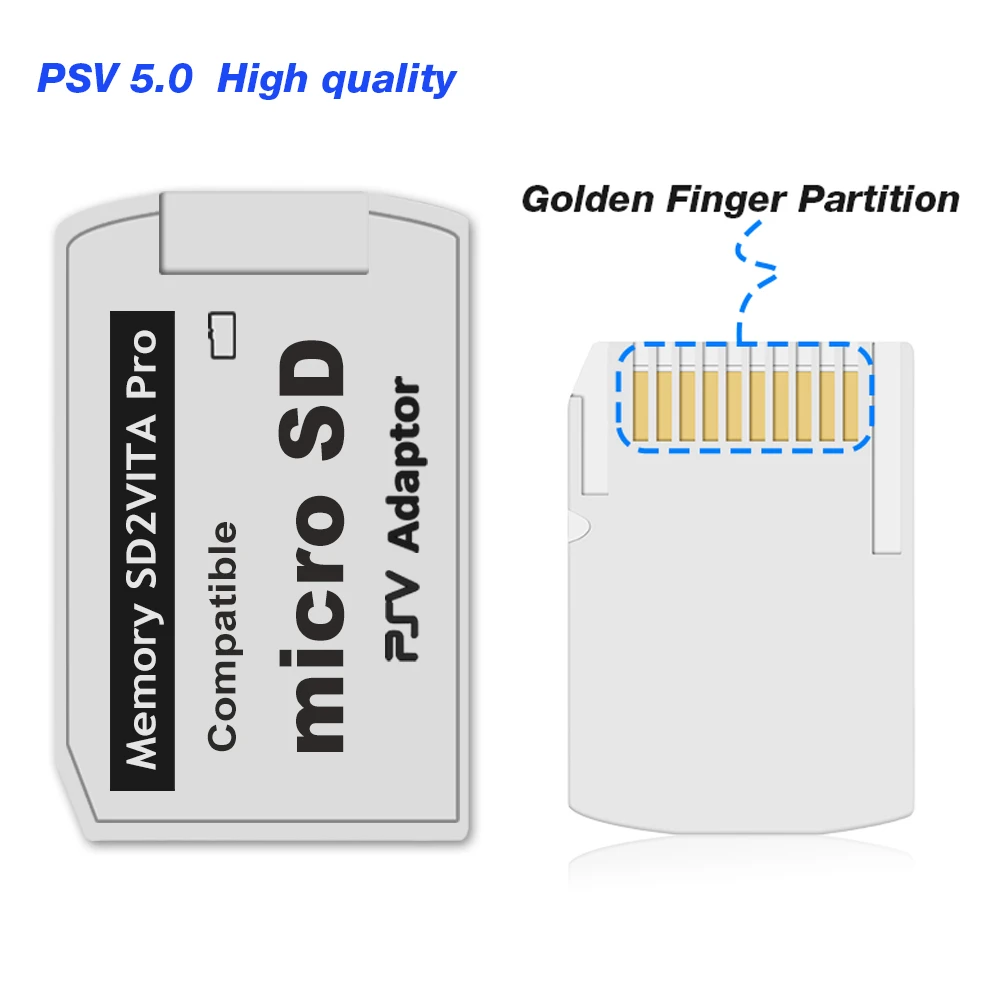 V5.0 SD2VITA Memory Micro Card for PS Vita PSVita SD Game Card 1000/