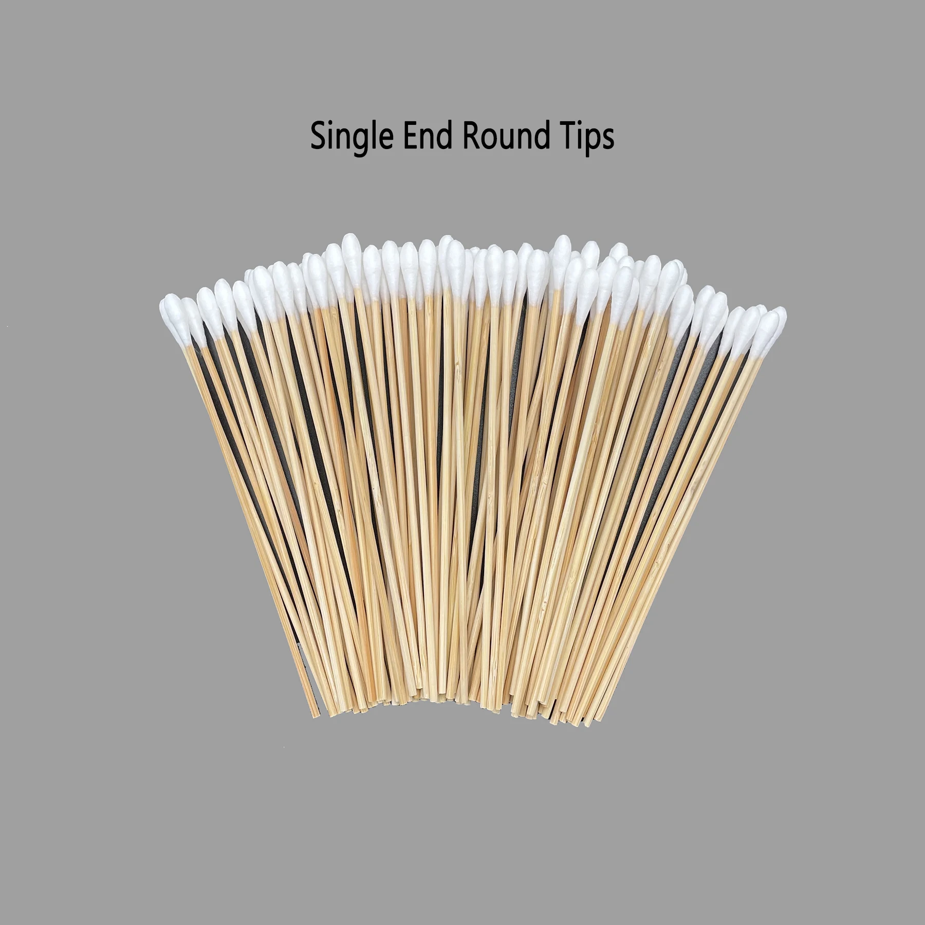100 PCS Gun Cleaning Swab 6 Inch Long Cotton Swabs for 9mm 5.56mm Pistol Rifle Handgun Gun Cleaning Kit Swabs with Bamboo Handle gun accessories