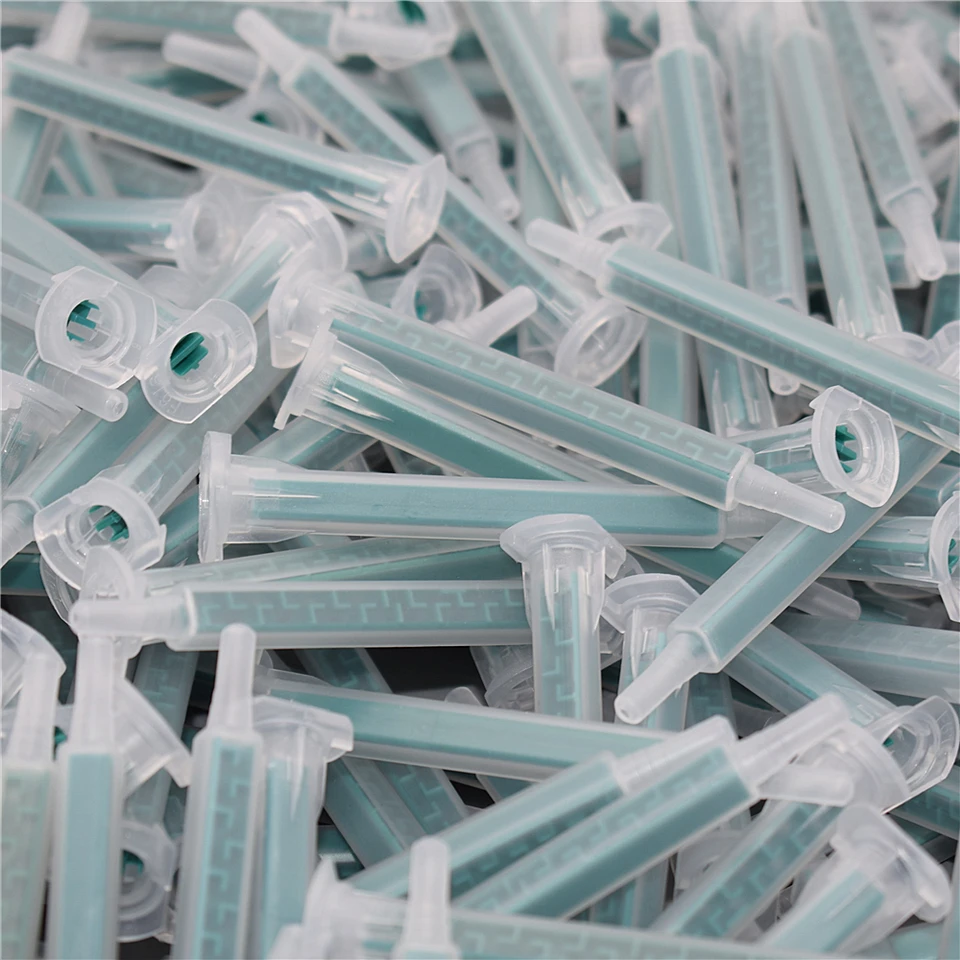 Set 25 Ugelli Per Miscelazione Epossidica Yosugar - Tubi Statici Per Adesivi A Due Componenti (Rapporto 1:1/1:2) - Foto 10