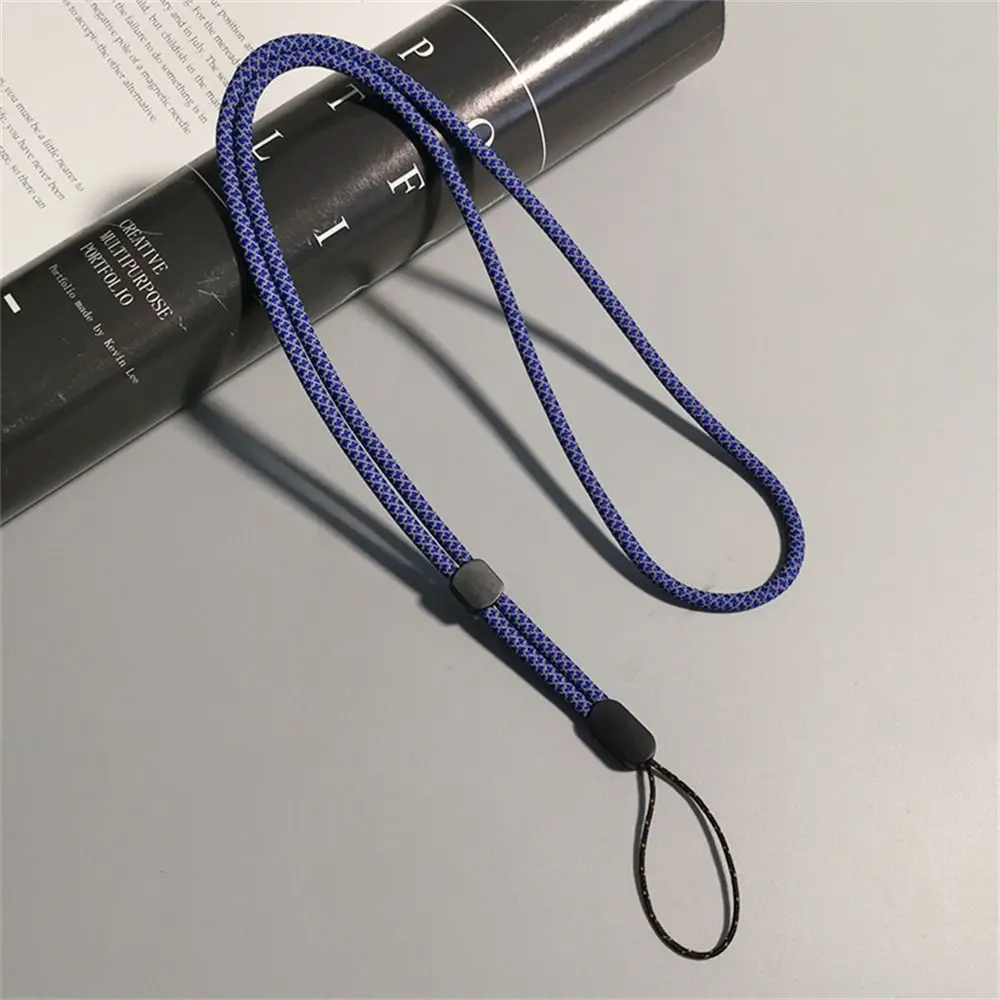 Adjustable Nylon Cell Phone Lanyard with Key Strap
