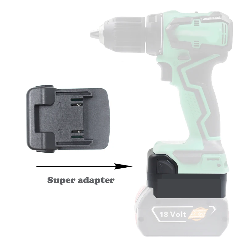 Battery Adaptor for bosch 18V convert for hitachi 18V Brushless tool use free shipping replacement electric hammer drill control the speed switch for hitachi vrv 16 22 25 power tool accessories
