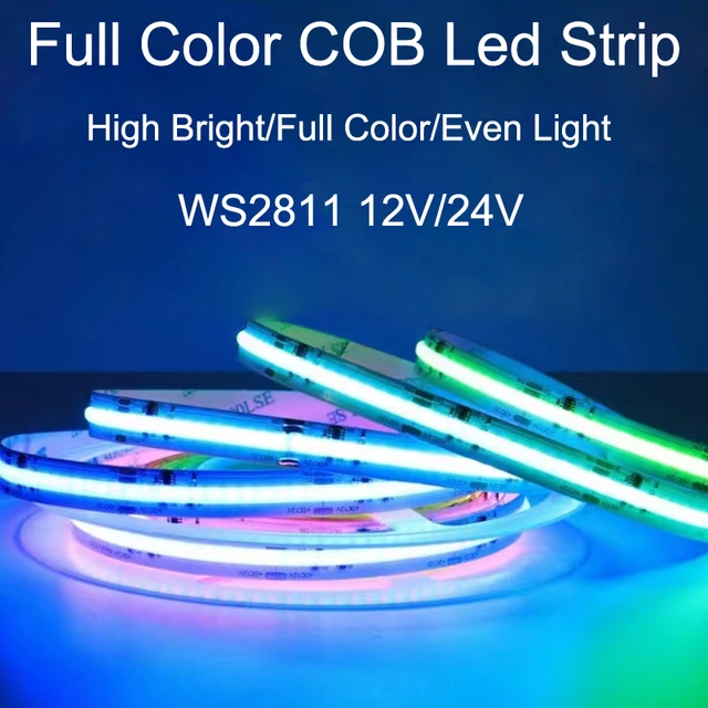 Dream Color COB LED Strip 720 LEDs/m High Density Flexible Tape