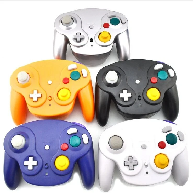 Joystick Per Game Pad Wireless Da 2.4Ghz Per Gamecube Per Ngc Per Wii Shock Turbo Clear Function Non Bluetooth