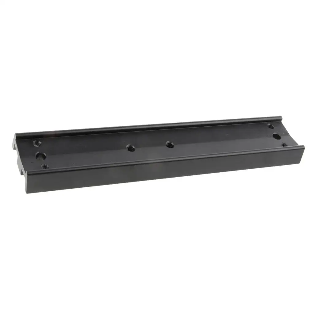 Telescope Dovetail Mounting Plate Metal 210mm Black For Equatorial Tripod