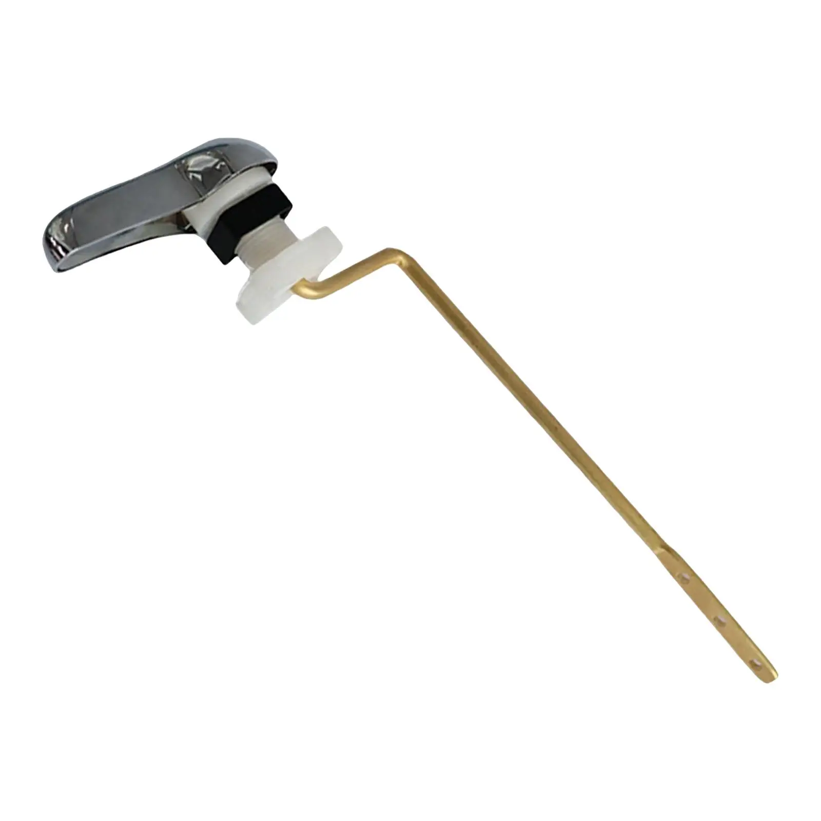 

20cm Toilet Tank Flush Lever Toilet Tank Lever Front Mount for Bathroom Outdoor Washroom Room Home