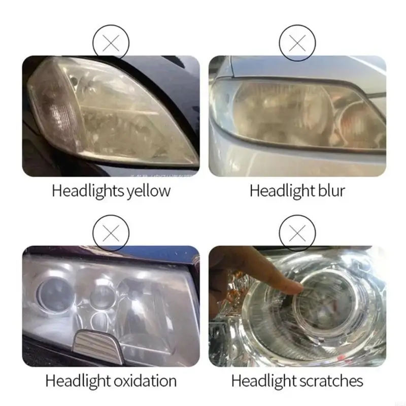 462A Car Headlight Restoration Tool Light Scratch Remover Headlight Cleaner