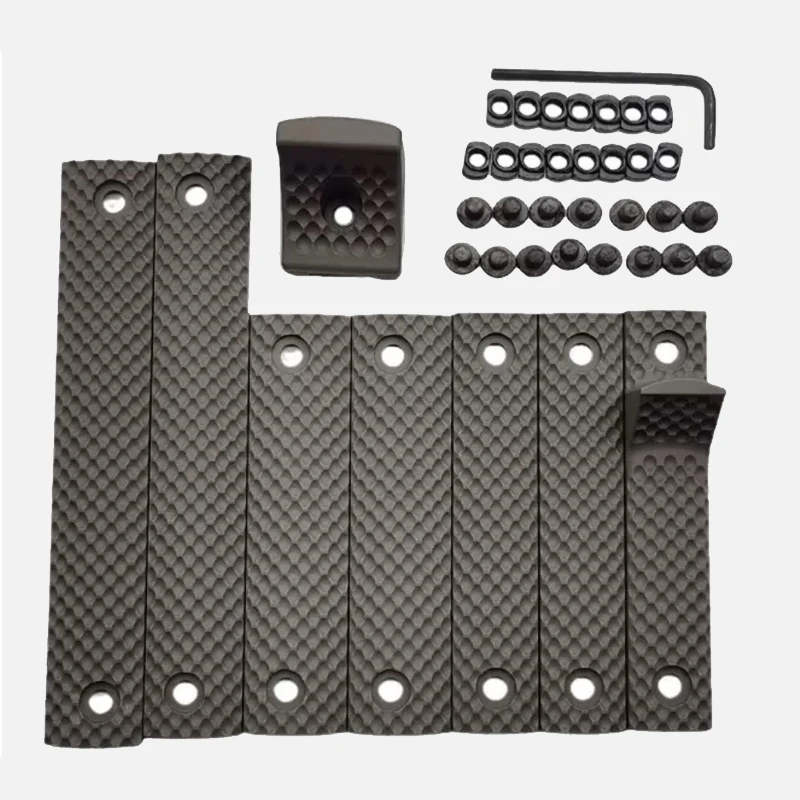 Luxury Nylon Handguard for SR16 | Anti-Slip Decorative Panel, Premium Toy Gun Accessory for Enhanced Grip & Style Decoration