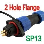 Wasserdichter Steckverbinder SP16 IP68 Kabelstecker & Buchse Männlich und Weiblich 2 3 4 5 6 7 8 9 Pin – Detail 15