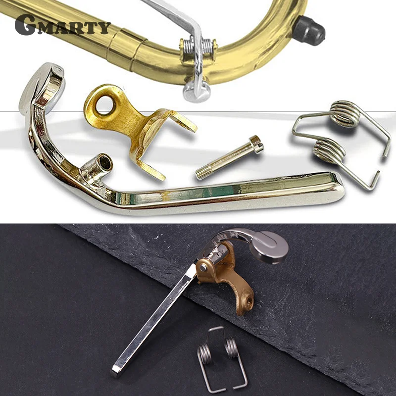 Trombone Water Key Waterkey Spit Valve Spring Instrument Draining Component Clique Watergate Fiiting Cork Mountings Accessory