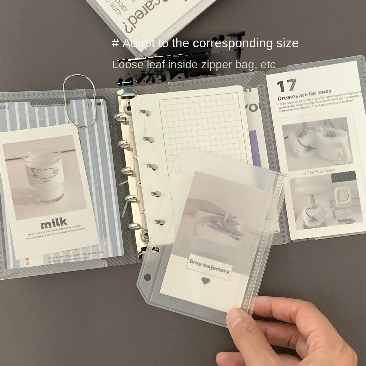 Compact portable notebook cover