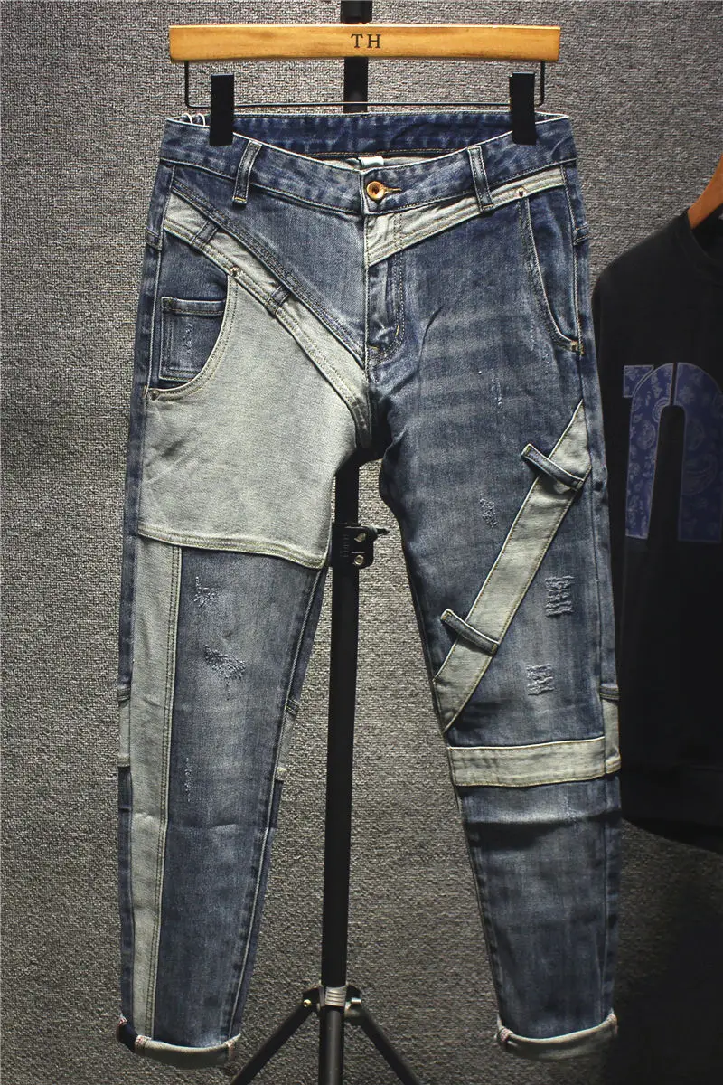 A11117 Fashion Men's Jeans 2022 Runway Luxury famous Brand European