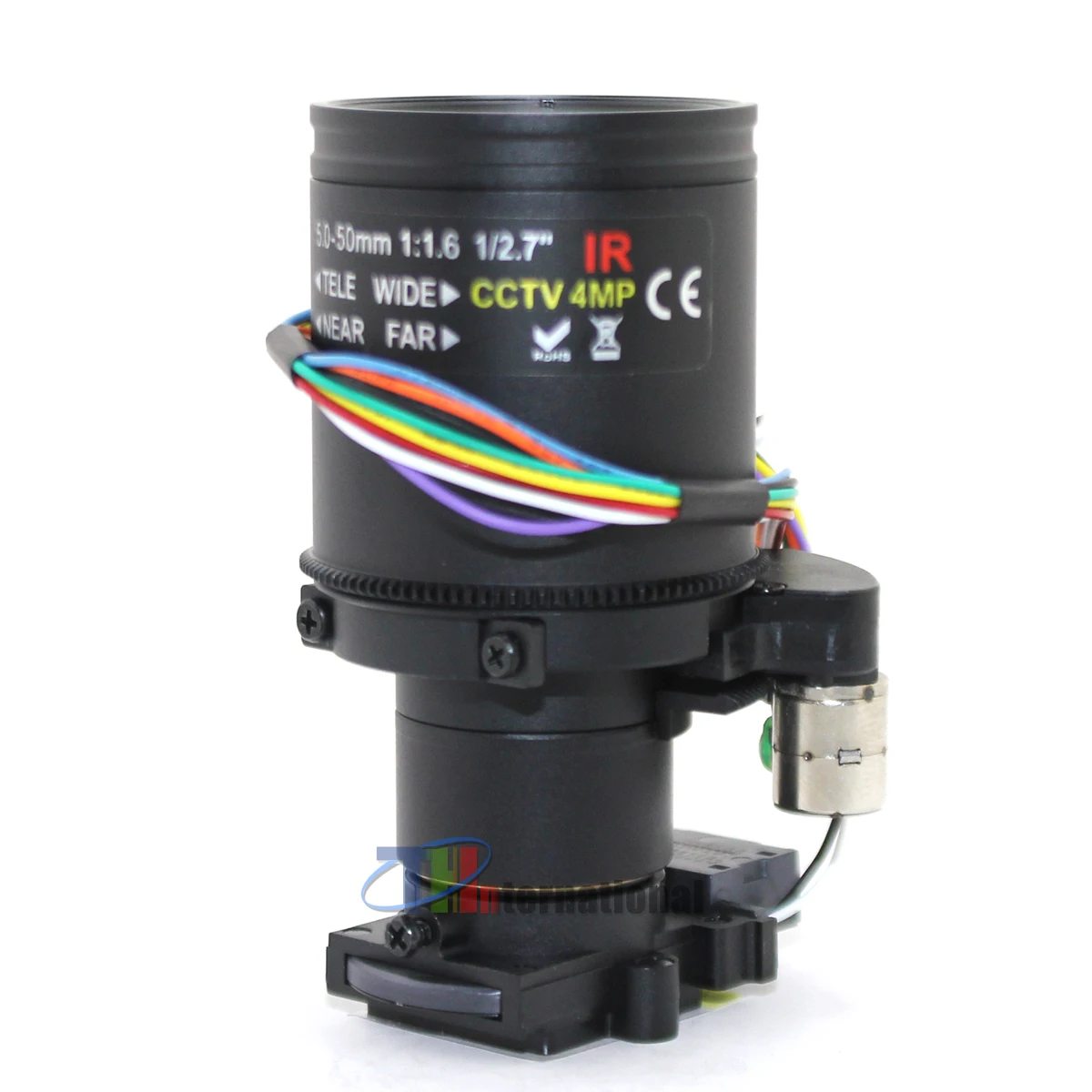 2MP 4MP (Optional) 5-50mm Lens D14 Mount With Auto Motorized