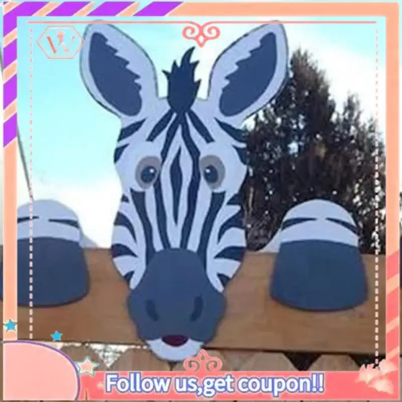 Upgraded Fence Peep Yard Art Decoration, Outdoor Fence Decoration, Yard Art, Outdoor Art, Decoration