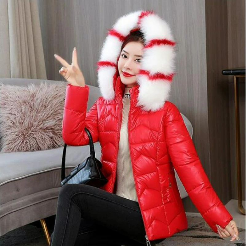 New 2023 Winter Jacket Women Coat Female Parka Short Fashion