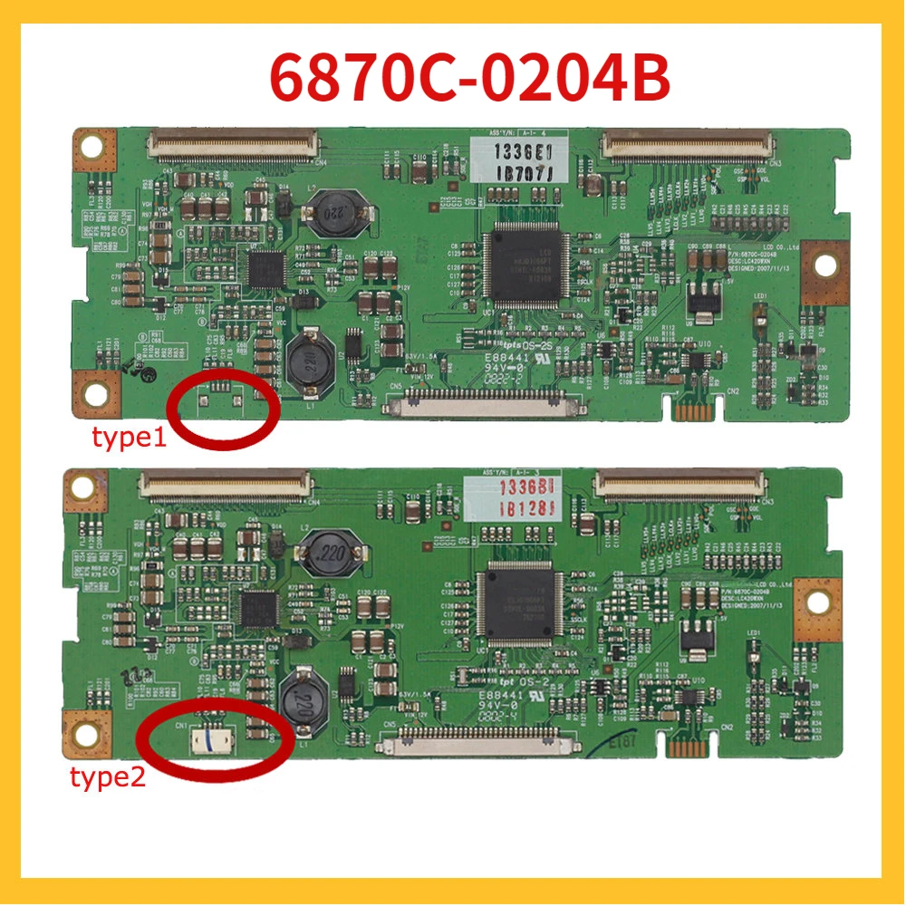 

T-con Card 6870C-0204B LC420WXN Tcon Board for TV 6870C 0204B LC420WXN Logic Board Professional Test Board Free Shipping