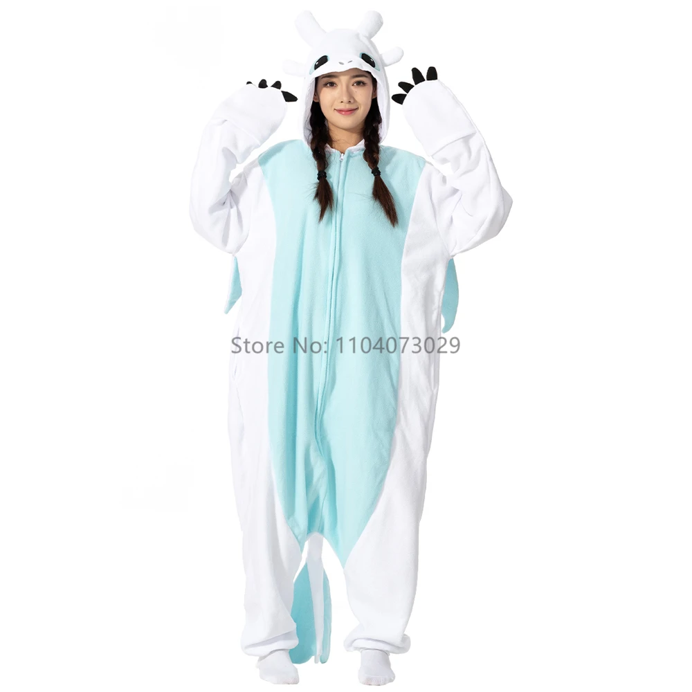 Animal Kigurumi Pyjamas Halloween Onesie Adult Kids Cartoon Toothless Pajama Cosplay Party Women Men Homewear XXL kigurumi pajamas onesies