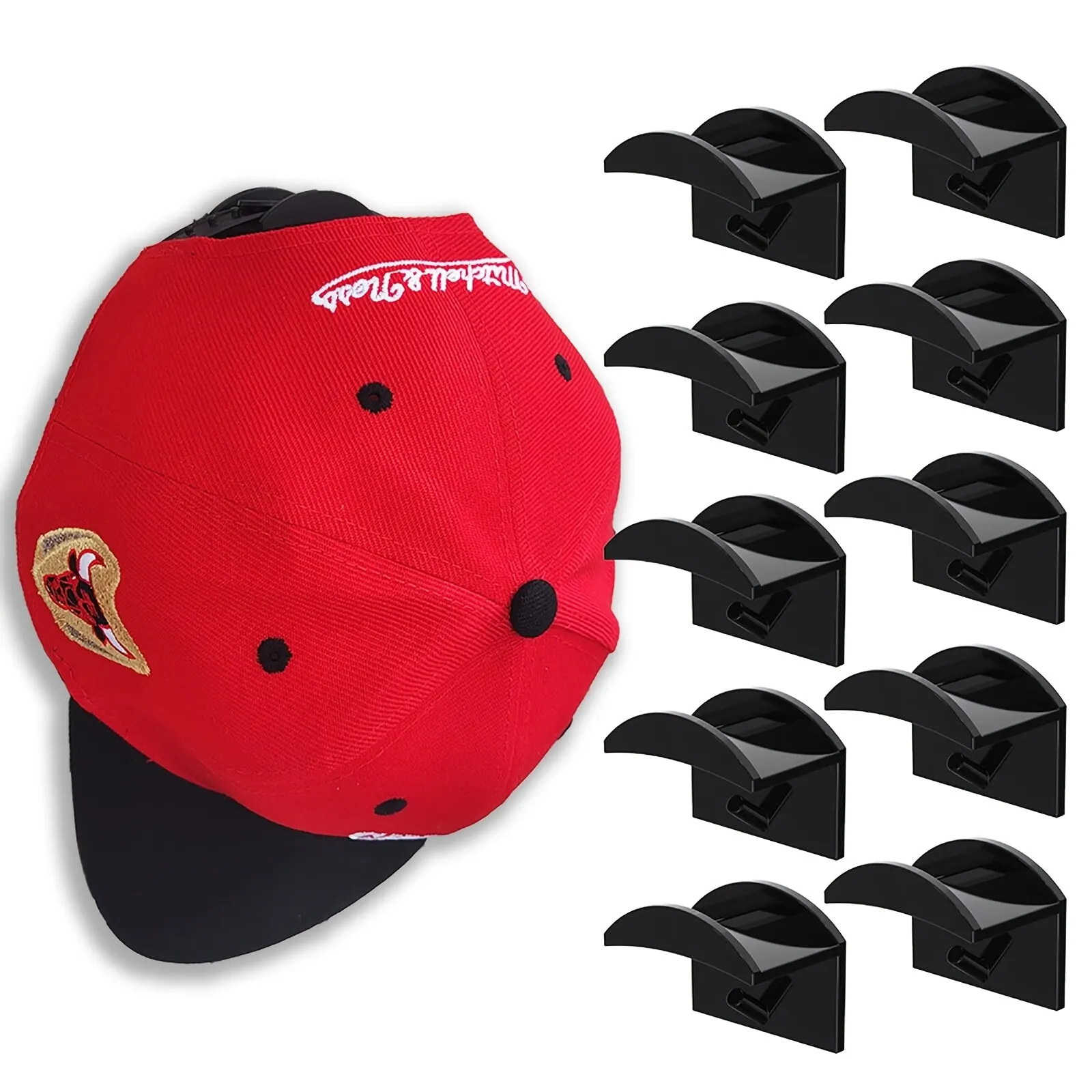 Minimalist Hat Sticking Hooks 1