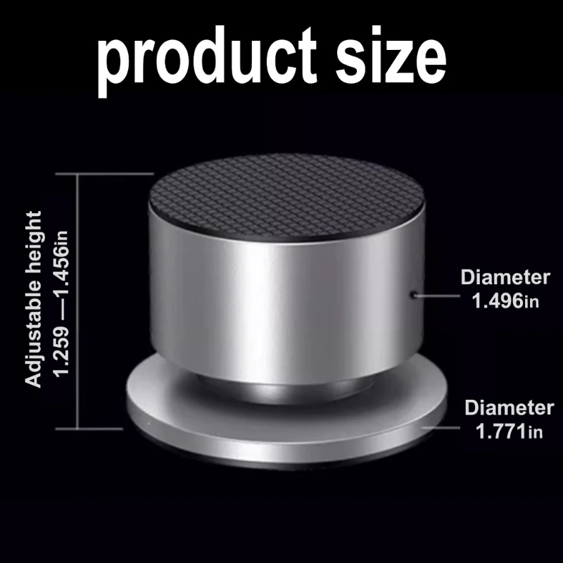 Adjustable Speaker Isolation Feet Pads with Spikes and Cones for Enhanced Sound Quality