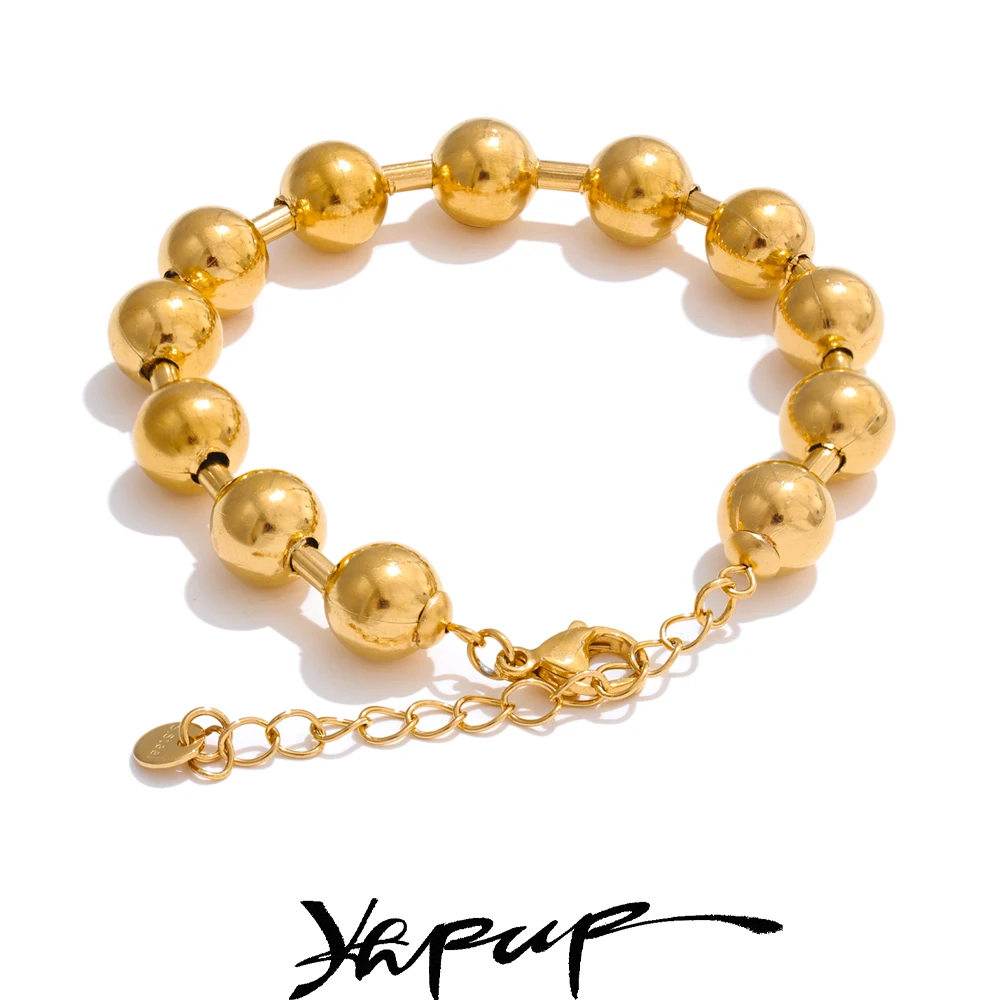 Yhpup Waterproof Stainless Steel Bracelet