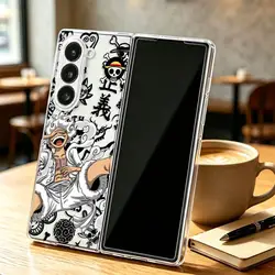 O - One Piece Soft Phone Cover Case for Galaxy Z Fold4 (Mix01)