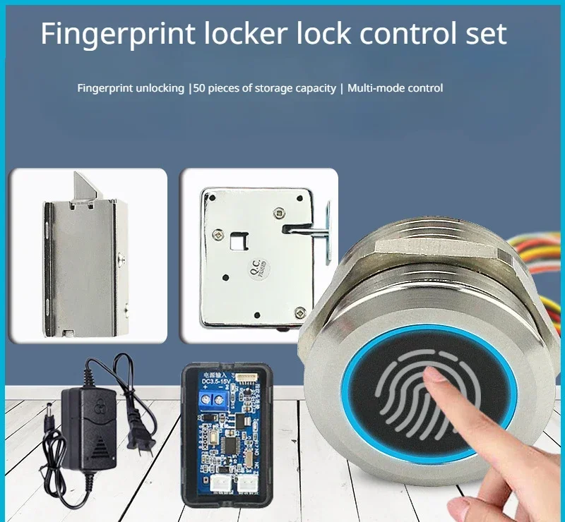 

SARY fingerprint access control Relay board DC12V fingerprint verification module DC24V electric lock control board
