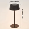 Wireless Bottle Table Lamp Touch Control of 3 Colors and Stepless Dimming Night Lamp Suitable for Bar Wine Bottles Desk Lights 3